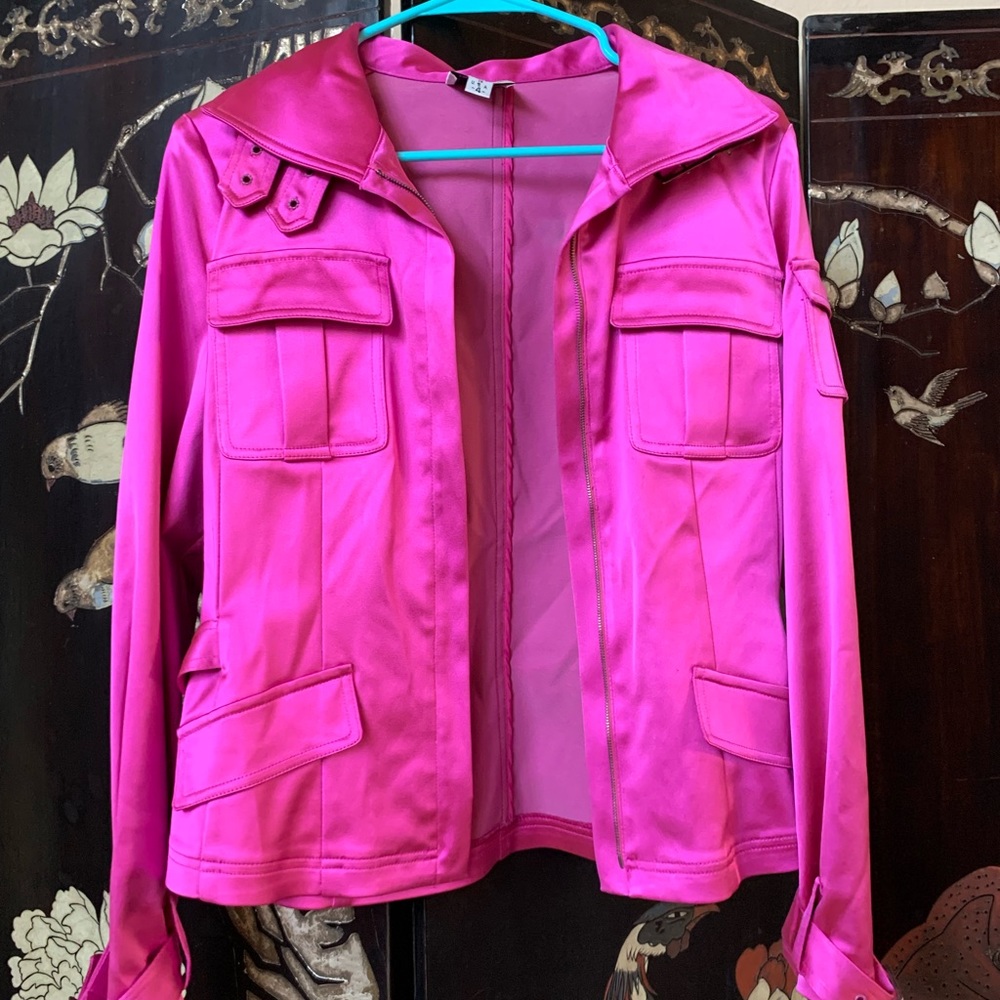 Renfrew Pink Satin Jacket